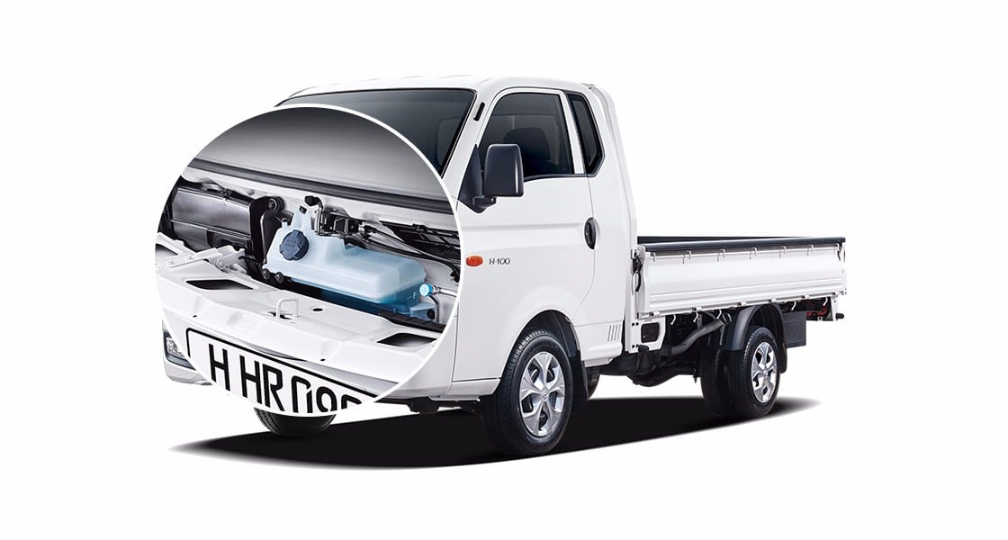 Ngoại thất xe tải Hyundai New Porter1.5 tấn