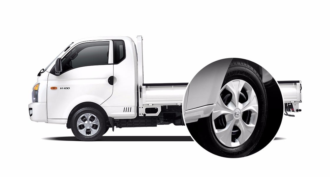 Ngoại thất xe tải Hyundai New Porter1.5 tấn