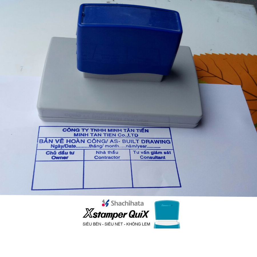 Công nghệ khắc dấu xstamper Nhật Bản