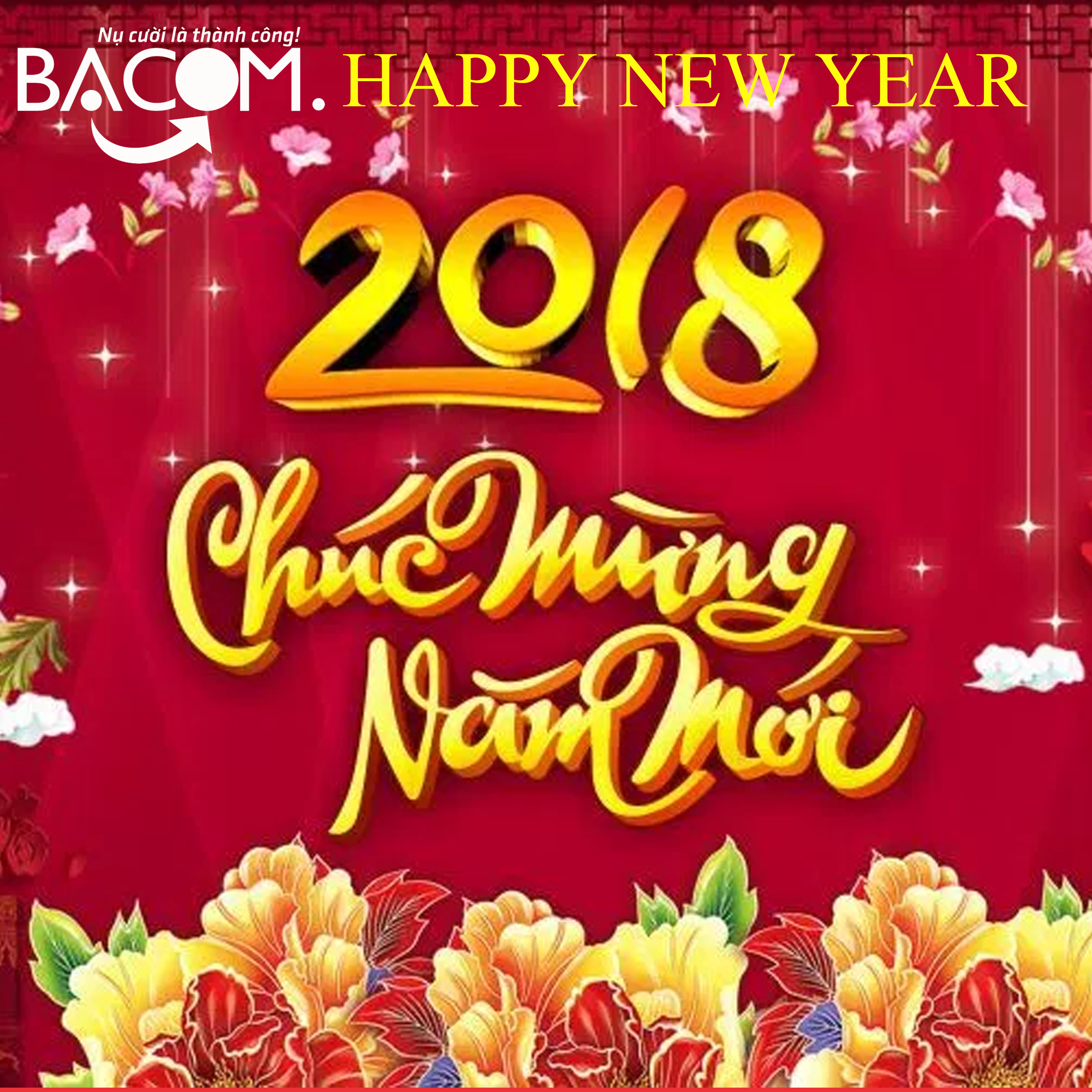 THÔNG BÁO NGHĨ TẾT NGUYÊN ĐÁN MẬU TUẤT 2018 CỦA BACOM