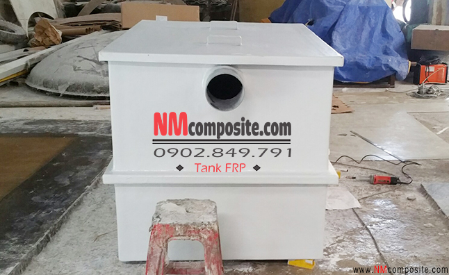 bể tách mỡ composite FRP Hoang Anh