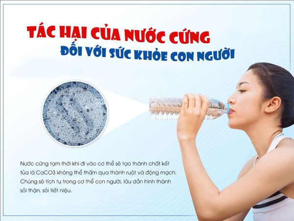 Tác hại của nước cứng