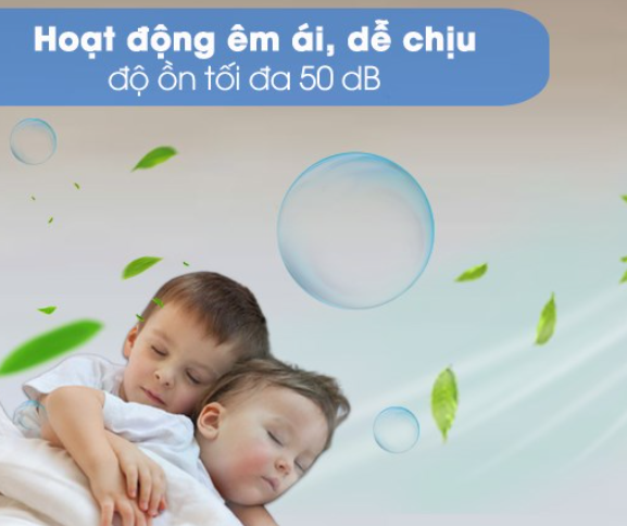 Vận hành êm ái, an toàn cho người dùng