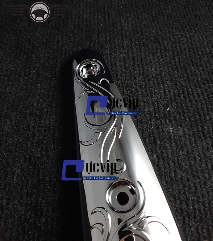 Ốp Cổ Pô Sirius 2017 Xi Inox, Mạ Crom MS2563