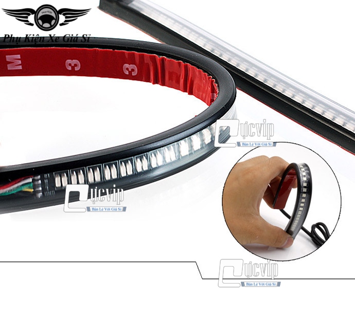 Dây Đèn Led Xi Nhan 20cm (48 Led) 12V Chế Độ Mọi Loại Xe MS3122