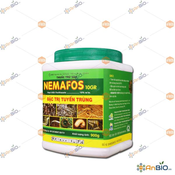 Thuốc đặc trị tuyến trùng rễ Nemafos 10GR hũ 900g