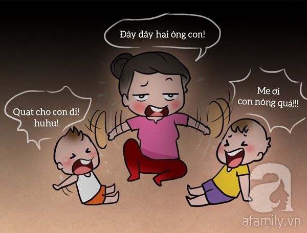 nổi khổ mất điện mùa nắng nóng