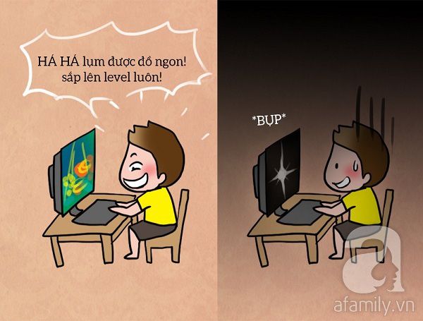 nổi khổ mất điện mùa nắng nóng