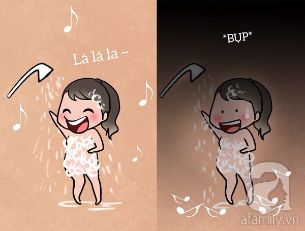 nổi khổ mất điện mùa nắng nóng