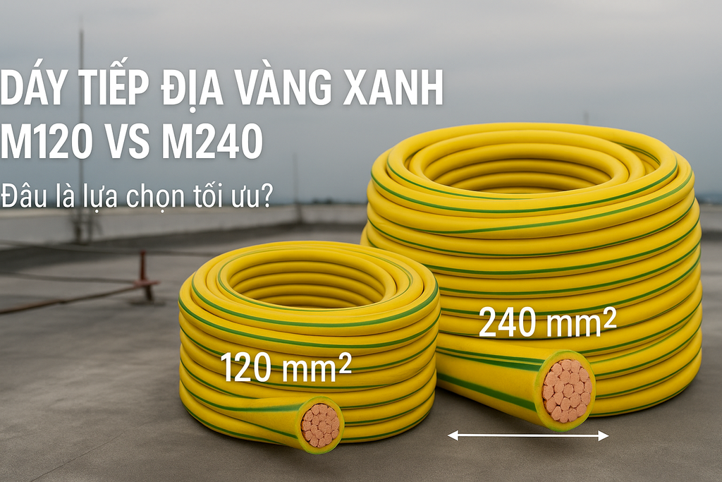 Dây tiếp địa vàng xanh M120 vs M240: Đâu là lựa chọn tối ưu?