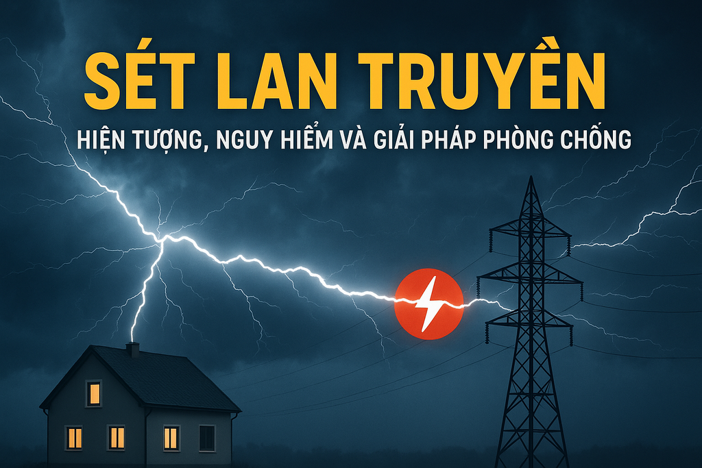 Sét Lan Truyền: Hiện Tượng, Nguy Hiểm và Giải Pháp Phòng Chống