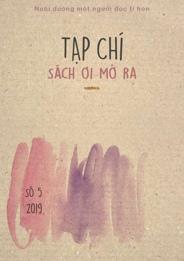 CON SAY MÊ ĐỌC BỐ MẸ NHÀN TÊNH (TẠP CHÍ SÁCH ƠI MỞ RA SỐ 05/2019)