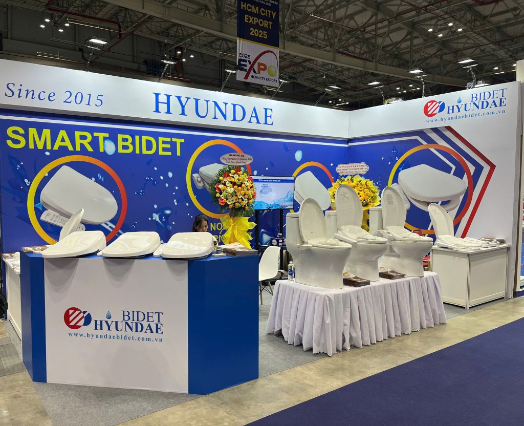 HYUNDAE BIDET TẠI HỘI CHỢ HÀNG VIỆT NAM TIÊU BIỂU XUẤT KHẨU 2025