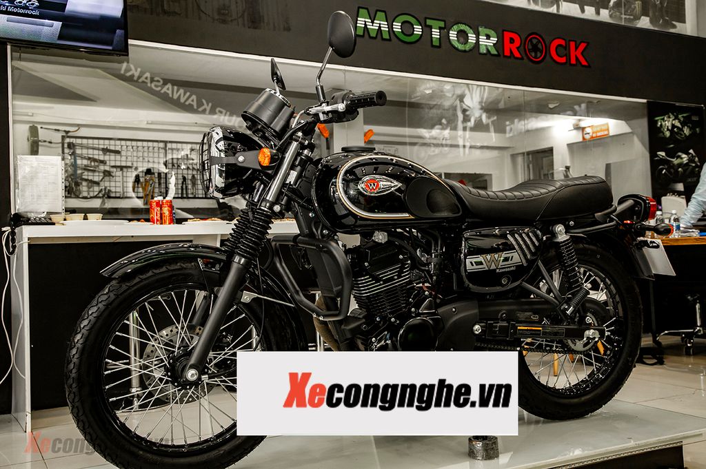 XeCongNghe - Kawasaki Motorrock giới thiệu gói độ cho W175 và miễn phí tem Ninja 400