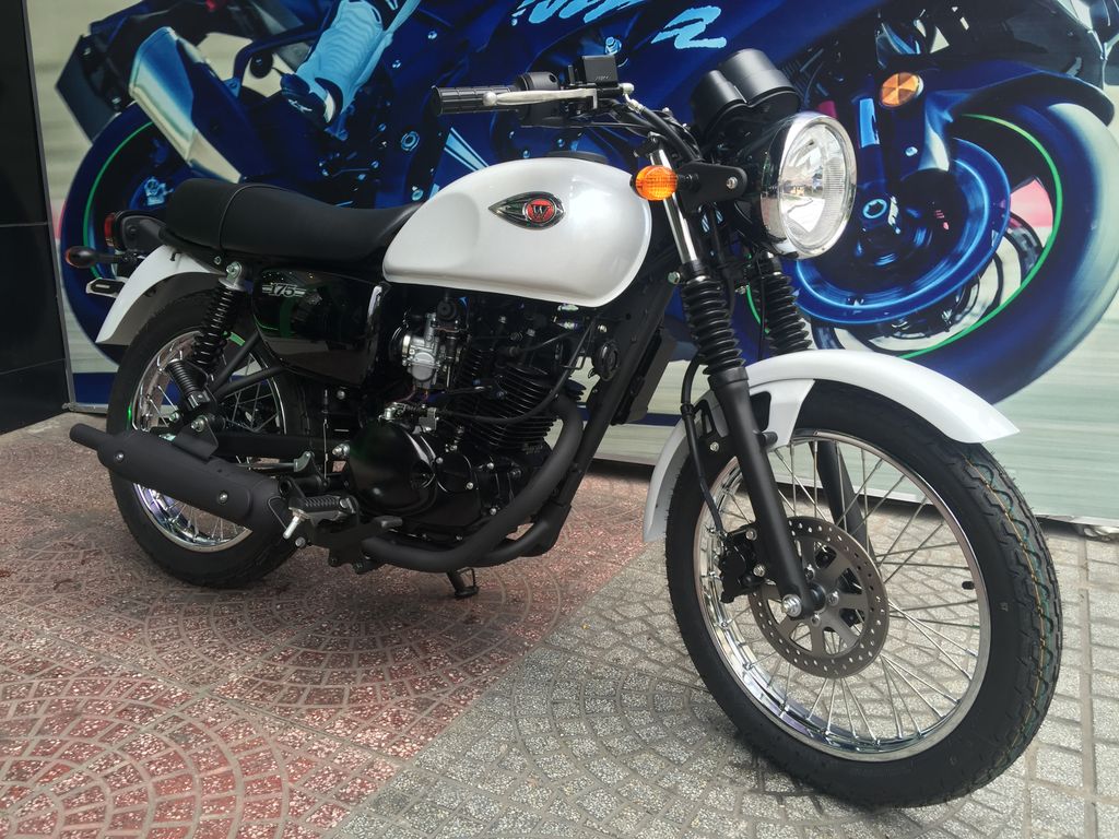 Moto cổ điển Kawasaki W175 có mặt vào đầu xuân 2018 tại cửa hàng Motorrock