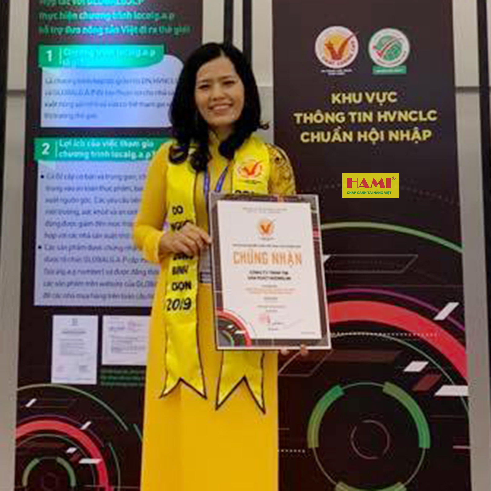 HAMI : Vinh dự nhận danh hiệu “Hàng Việt Nam chất lượng cao” năm 2019