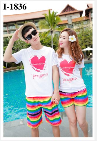 Các mẫu áo thun cặp đẹp 2019 3 Áo thun cặp 2019