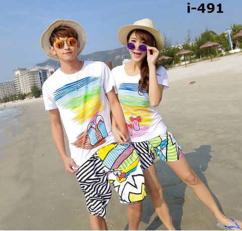 Các mẫu áo thun cặp đẹp 2019 6 Áo thun cặp 2019