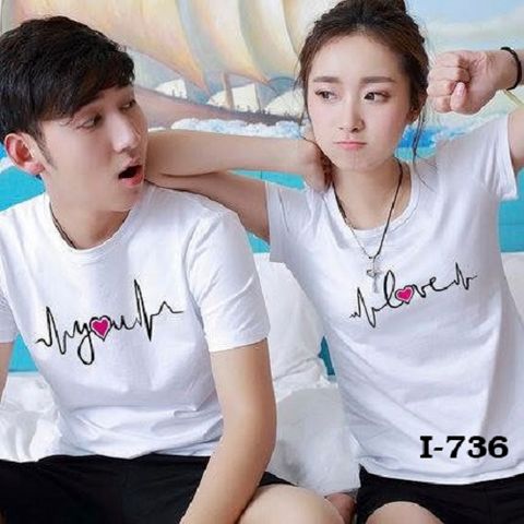Các mẫu áo thun cặp đẹp 2019 9 Áo thun cặp 2019
