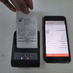 Máy in hoá đơn cho tài xế taxi (Apos P103)