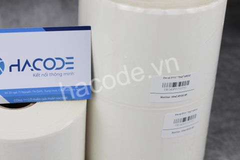 Địa chỉ bán giấy in tem PVC 72x27mm tại Hải Phòng