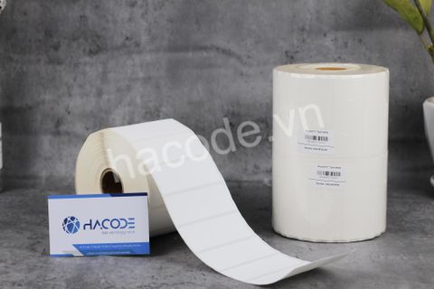 Nhà phân phối giấy in tem nhãn PVC 72x27mm tại Hà Nội
