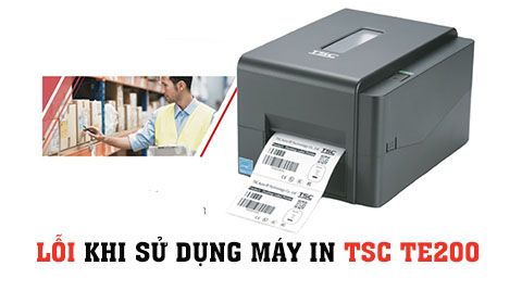 Sửa lỗi in ra ký tự lạ máy in TSC TE200 và TE300