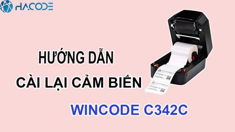 Hướng dẫn cài lại cảm biến cho máy in tem Wincode C342C