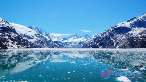 Khu liên hợp các sông băng và những đỉnh núi cao ở biên giới Mỹ-Canada
