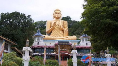 Đền thờ hang động Dambulla, du lịch Sri Lanka