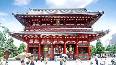 Chùa Asakusa Kannon, ngôi chùa cổ nhất Tokyo