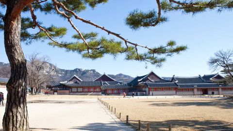 Cung điện Hoàng gia Kyung-bok, Seoul, Hàn Quốc