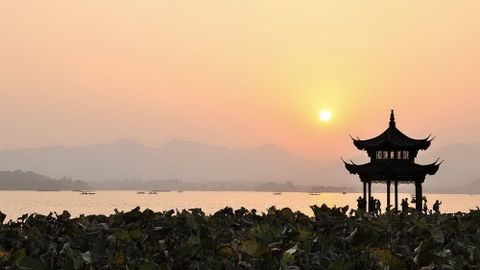 Thắng cảnh Tây Hồ, Hàng Châu, Trung Quốc