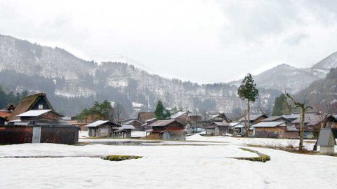 Làng cổ Shirakawa-go và Gokayama, miền Trung Nhật Bản