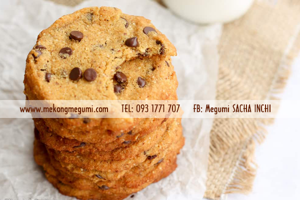 Bánh Cookies bột dừa cực đơn giản cho người ăn chay và ăn kiêng