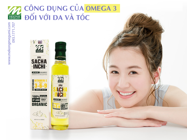 Công dụng của OMEGA-3 đối với da và tóc
