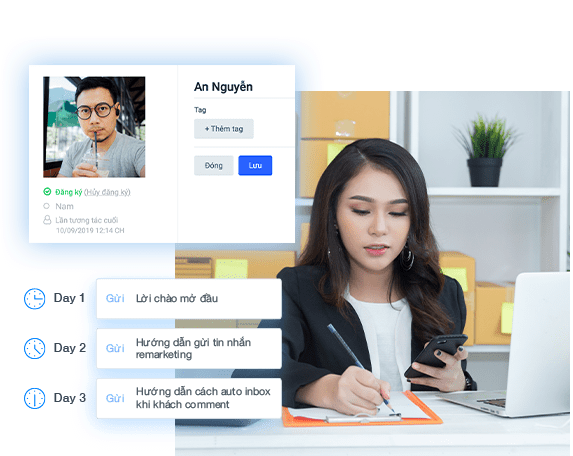 Harafunnel được xây dựng để giúp bạn Marketing, chăm sóc khách hàng và bán hàng dễ dàng hơn