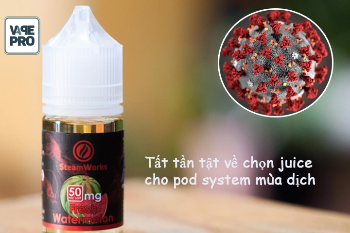 T T T N T T H Ng D N V Mua Juice Cho Pod System M A D Ch Vapepro