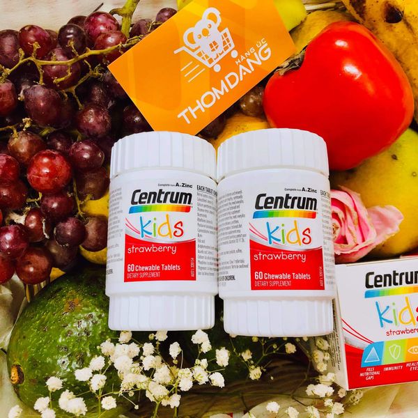 Bổ sung Vitamin cho trẻ Centrum Kids Multi Vitamin 60 viên