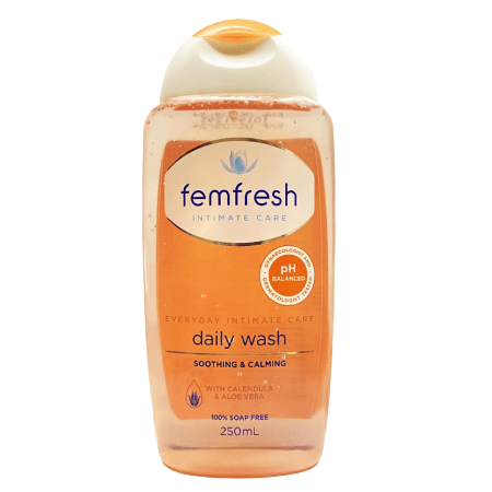 Femfresh Everyday Care màu Cam hay Femfresh Daily Intimate Wash 250ml (MẪU MỚI NHẤT)