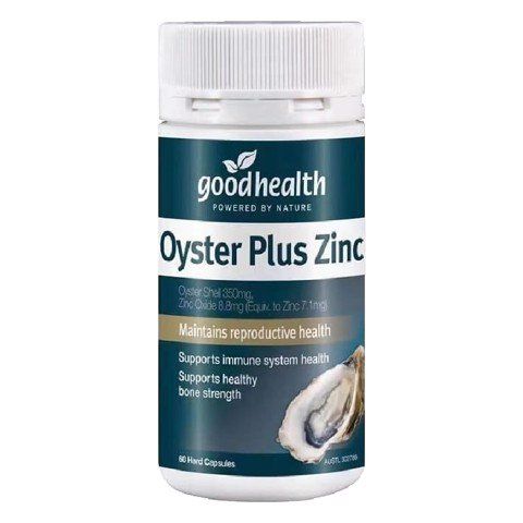 Tinh chất hàu Oyster Plus Zinc Goodhealth 60 viên MẪU MỚI NHẤT