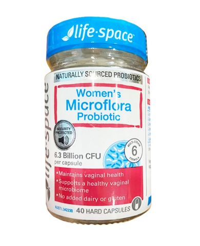 Men vi sinh cho phụ nữ Life Space Womens Microflora Probiotic 40 viên