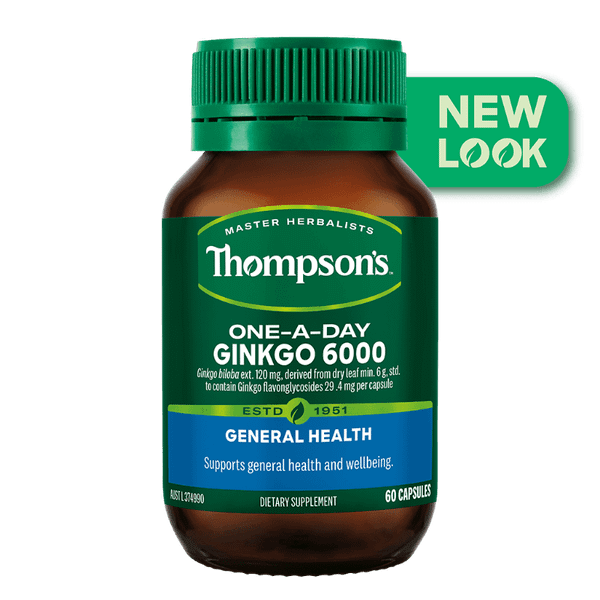 Bổ não Thompson's Ginkgo 6000mg MẪU MỚI NHẤT