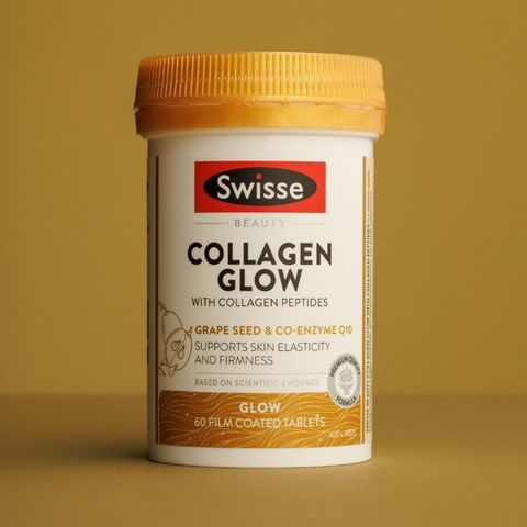 Viên uống đẹp da Swisse Beauty Collagen Glow 60 viên