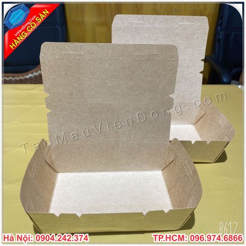 HỘP ĐỰNG THỨC ĂN NHANH KRAFT HỘP ĐỰNG THỨC ĂN NHANH KRAFT