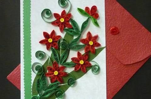 Cách làm thiệp 3D 20/10 độc đáo theo phong cách quilling Cách làm thiệp 3D 20/10 độc đáo theo phong cách quilling