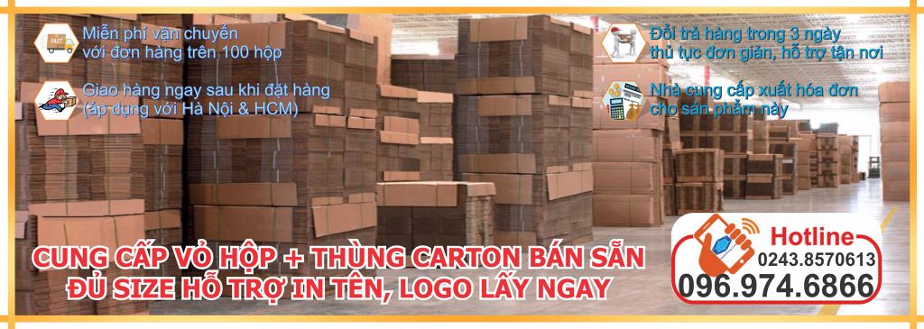 Hộp Carton Có Sẵn