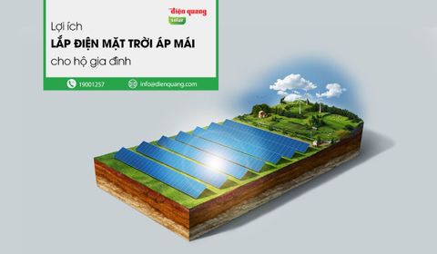 7 LỢI ÍCH VƯỢT TRỘI CỦA ĐIỆN NĂNG LƯỢNG MẶT TRỜI ÁP MÁI HỘ GIA ĐÌNH