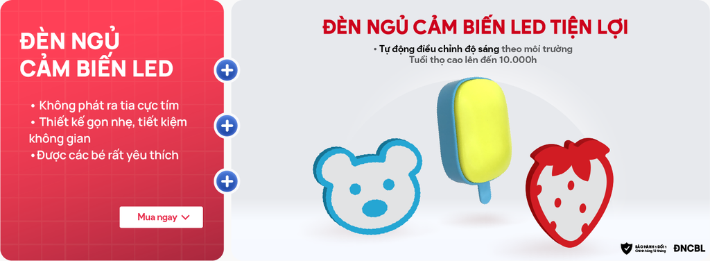 ĐÈN NGỦ CẢM BIẾN