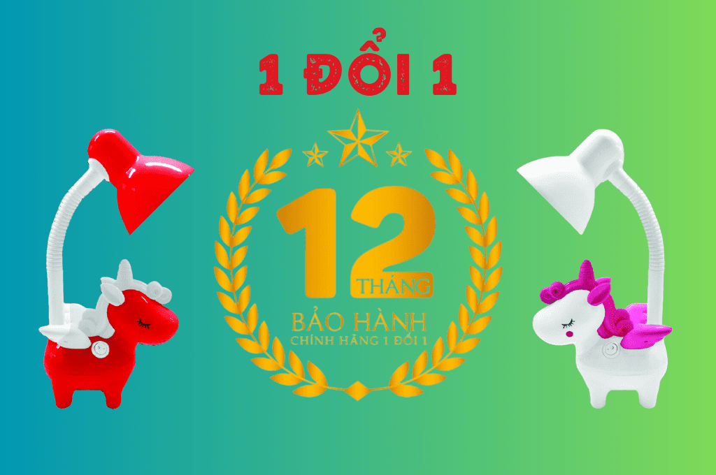 đèn bàn học chống cận giúp bảo vệ đôi mắt cho bé